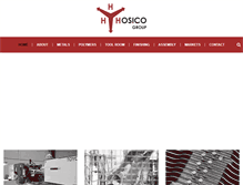 Tablet Screenshot of hosico.com.au